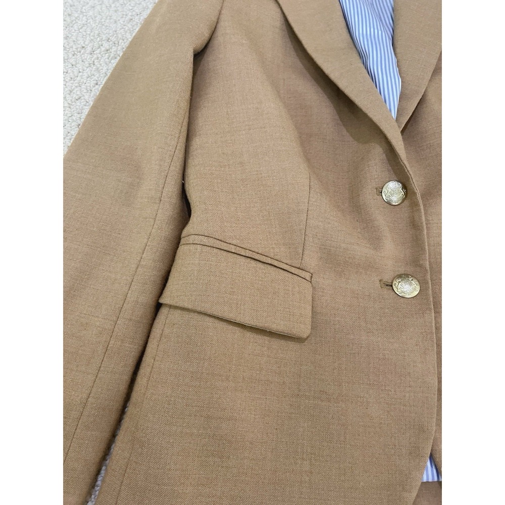 Classic Tan Women's Blazer - Picture 8 of 16